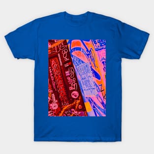 Street Art Fluo Graffiti Tag NYC T-Shirt